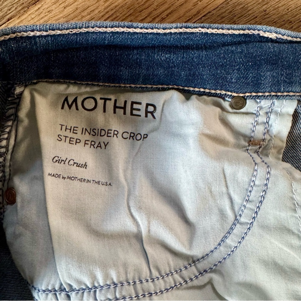 Mother Insider Crop Step Fray jeans - Picture 5 of 6